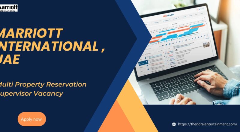 🌟 Exclusive Marriott International – Multi Property Reservation Supervisor Vacancy in the United Arab Emirates 2025