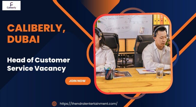 🌍 Caliberly – Head of Customer Service Vacancy in Dubai 2025