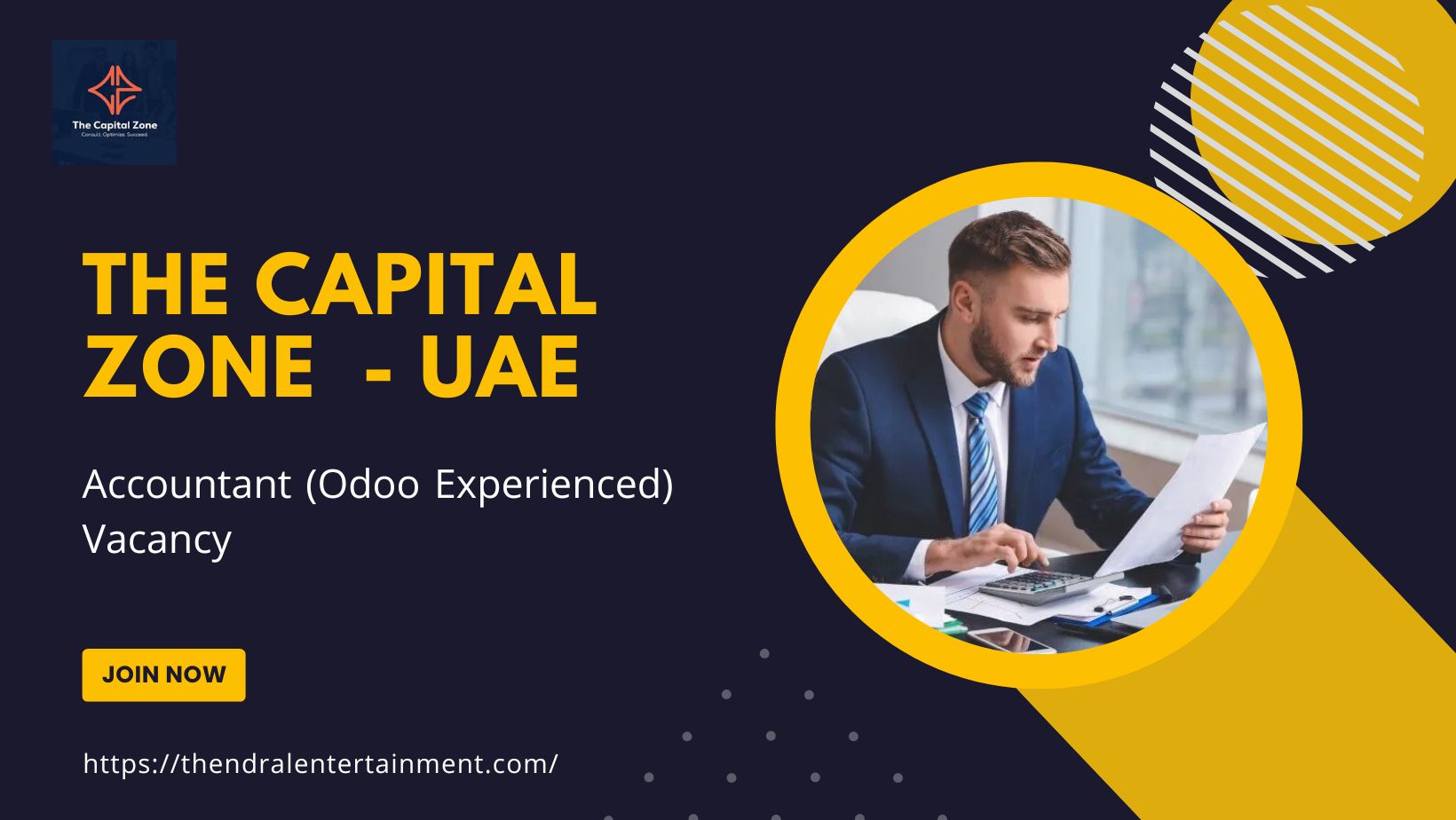 ✨ The Capital Zone – Accountant (Odoo Experienced) Vacancy in the United Arab Emirates 2025
