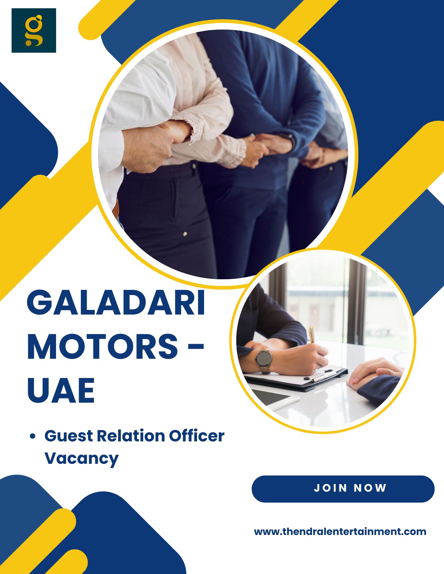 ★ Galadari Motors – Guest Relation Officer Vacancy in United Arab Emirates 2025 – Apply Immediately