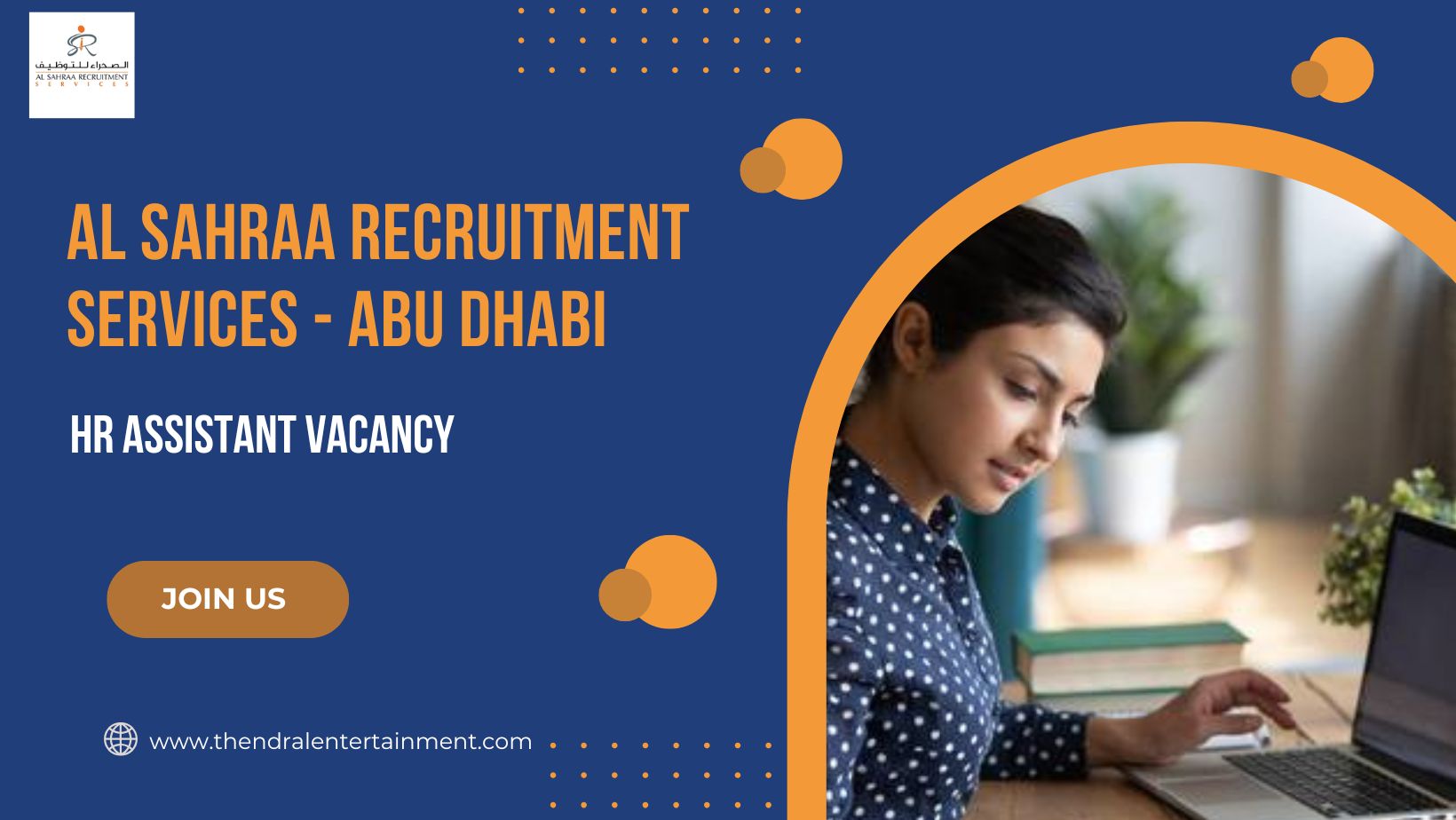 🌟 Al Sahraa Recruitment Services – HR Assistant Vacancy in Abu Dhabi 2025 – Apply Immediately