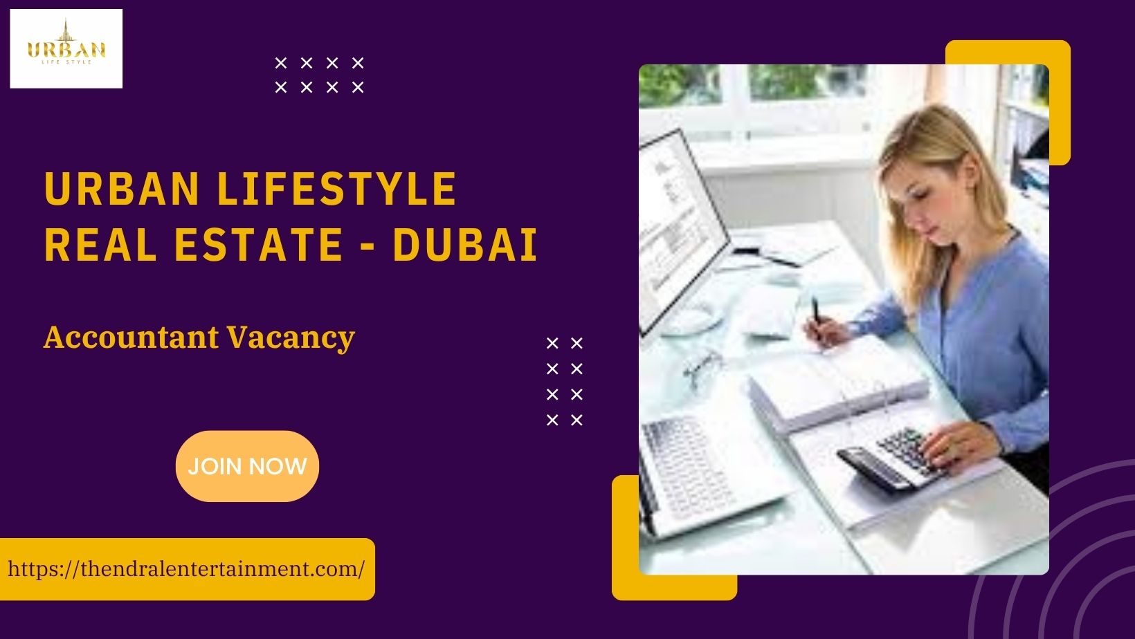 📢 Urban Lifestyle Real Estate – Accountant Vacancy in Dubai 2025 – Apply Immediately