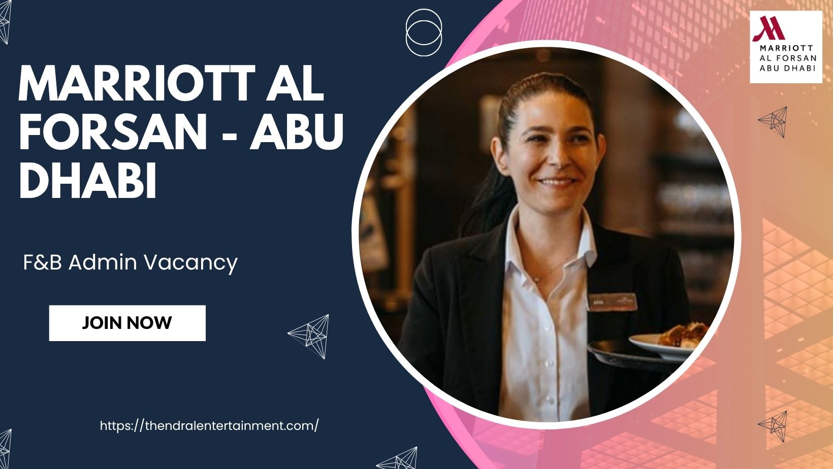 ✨ Marriott Al Forsan – F&B Admin Vacancy Abu Dhabi 2025 – Apply Immediately