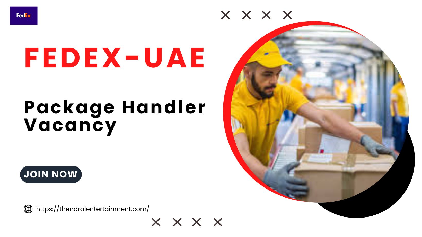🚀 FedEx – Package Handler Vacancy in the United Arab Emirates – Apply Before 30 October 2025