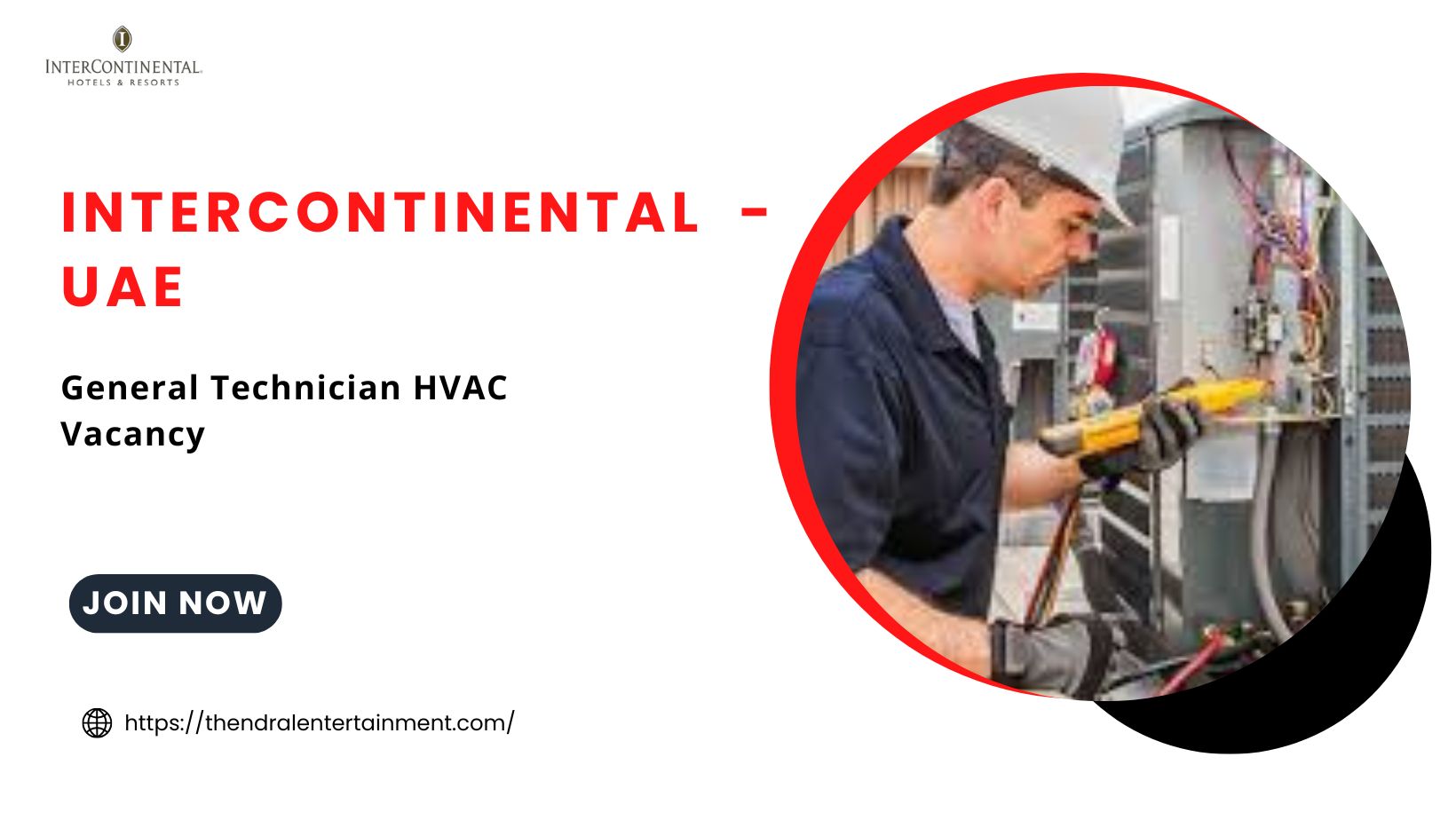 🌍 InterContinental – General Technician HVAC Vacancy United Arab Emirates 2025