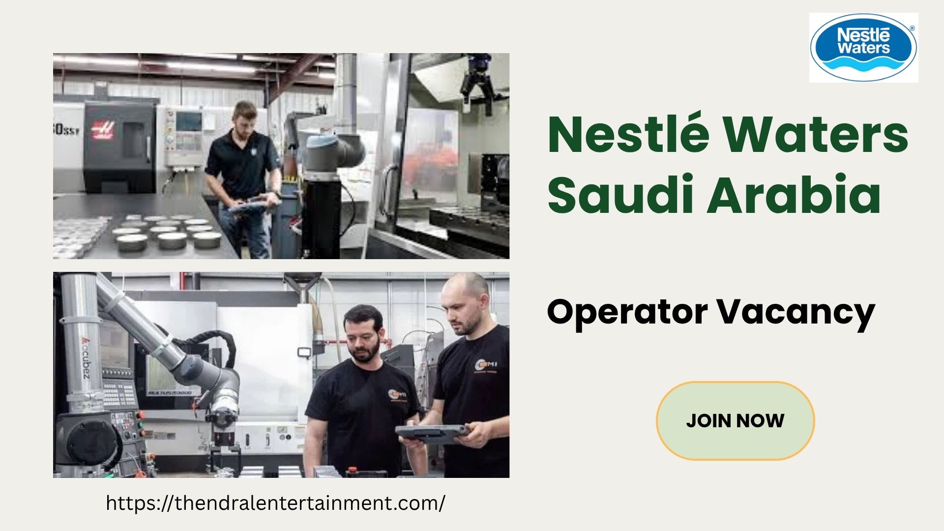 π Nestle Waters KSA β Operator Vacancy Saudi Arabia 2025 β Apply Immediately