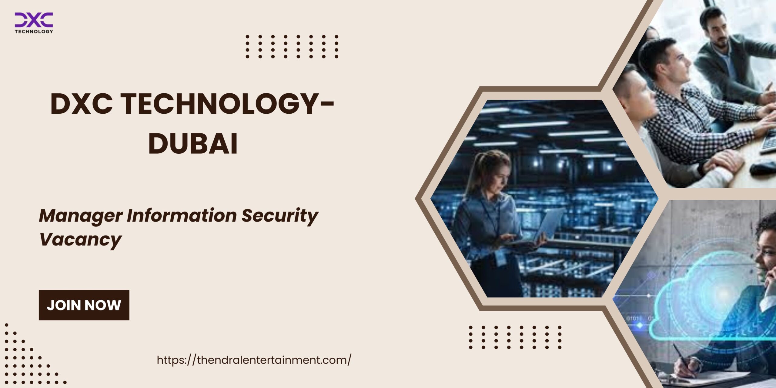 ๐ DXC Technology โ Manager Information Security Vacancy in Dubai 2025