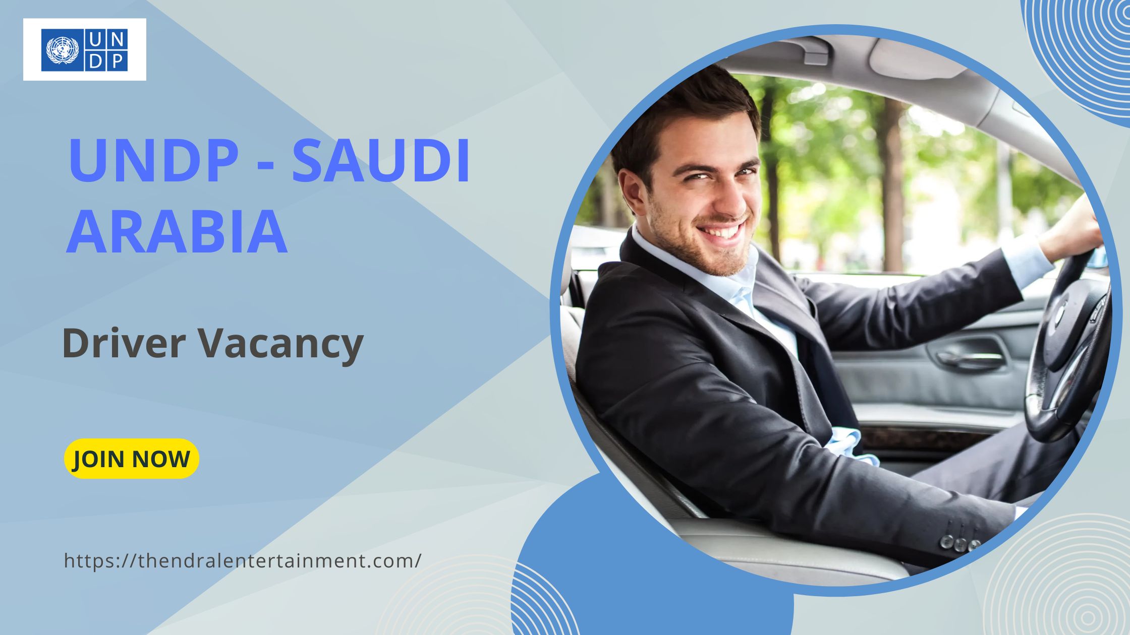 π UNDP β Driver Vacancy in Saudi Arabia β Apply Before 29 October 2025