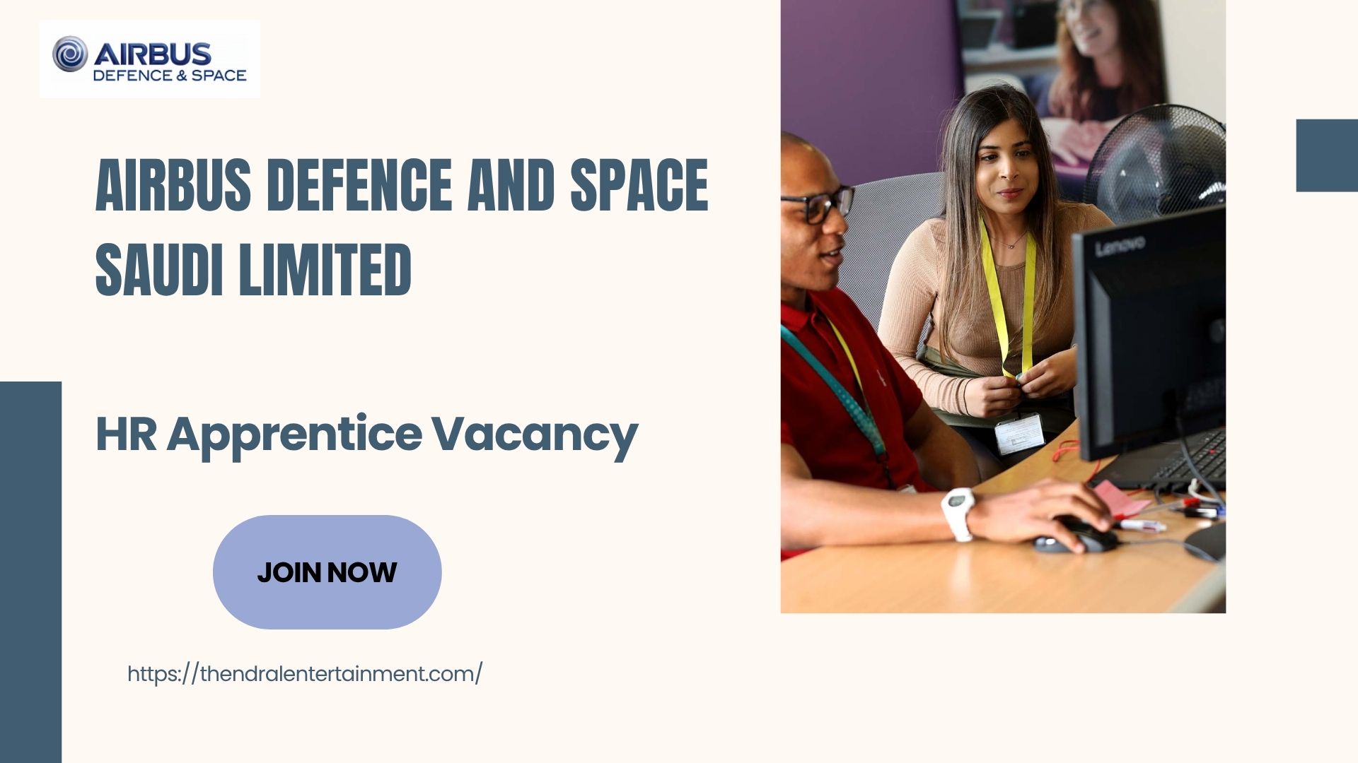 ✨ Airbus Defence and Space Saudi Limited – HR Apprentice Vacancy in Saudi Arabia 2025 – Apply Immediately