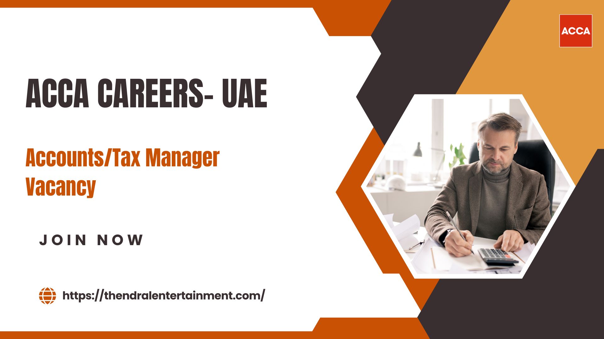 🌟 ACCA Careers – Accounts/Tax Manager Vacancy in Dubai – Apply Before 3 Nov 2025