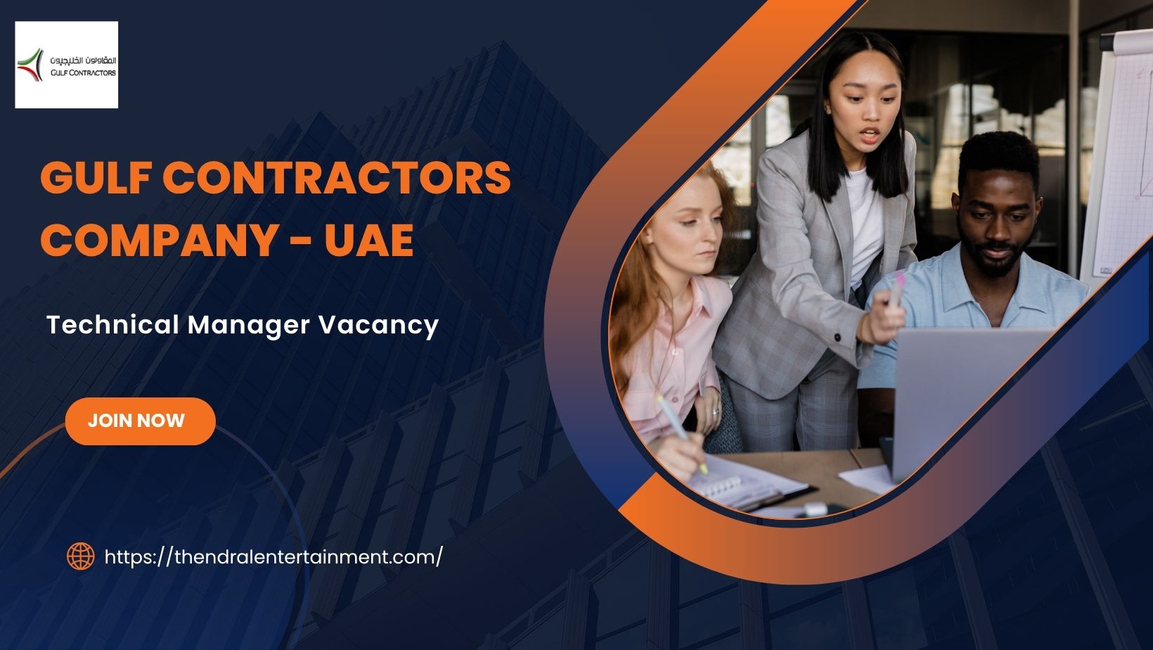 🌟 Gulf Contractors Company – Technical Manager Vacancy in the United Arab Emirates 2025 – Apply Immediately