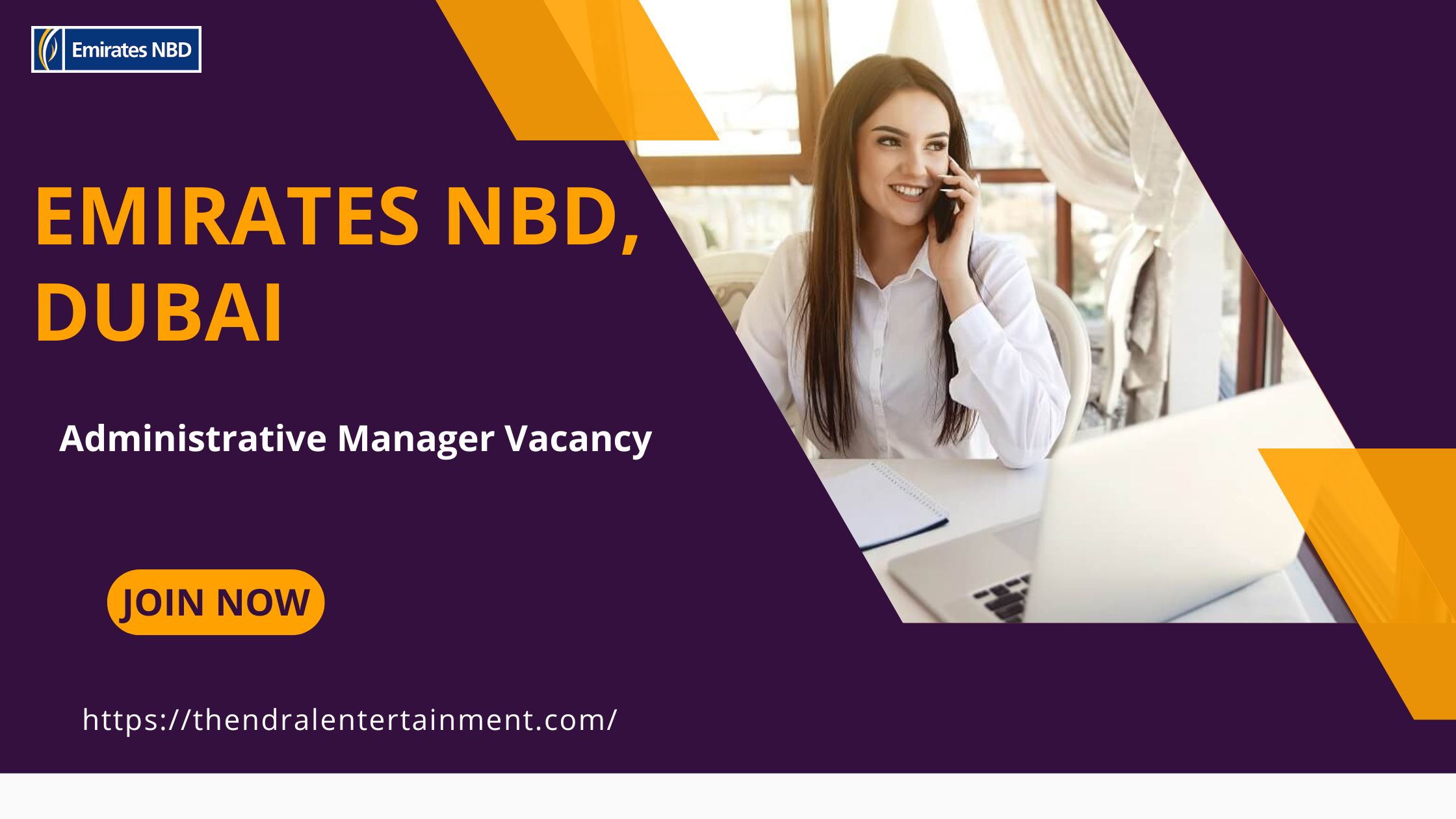 ✨ Emirates NBD – Administrative Manager Vacancy in Dubai – Apply Before 24th October 2025