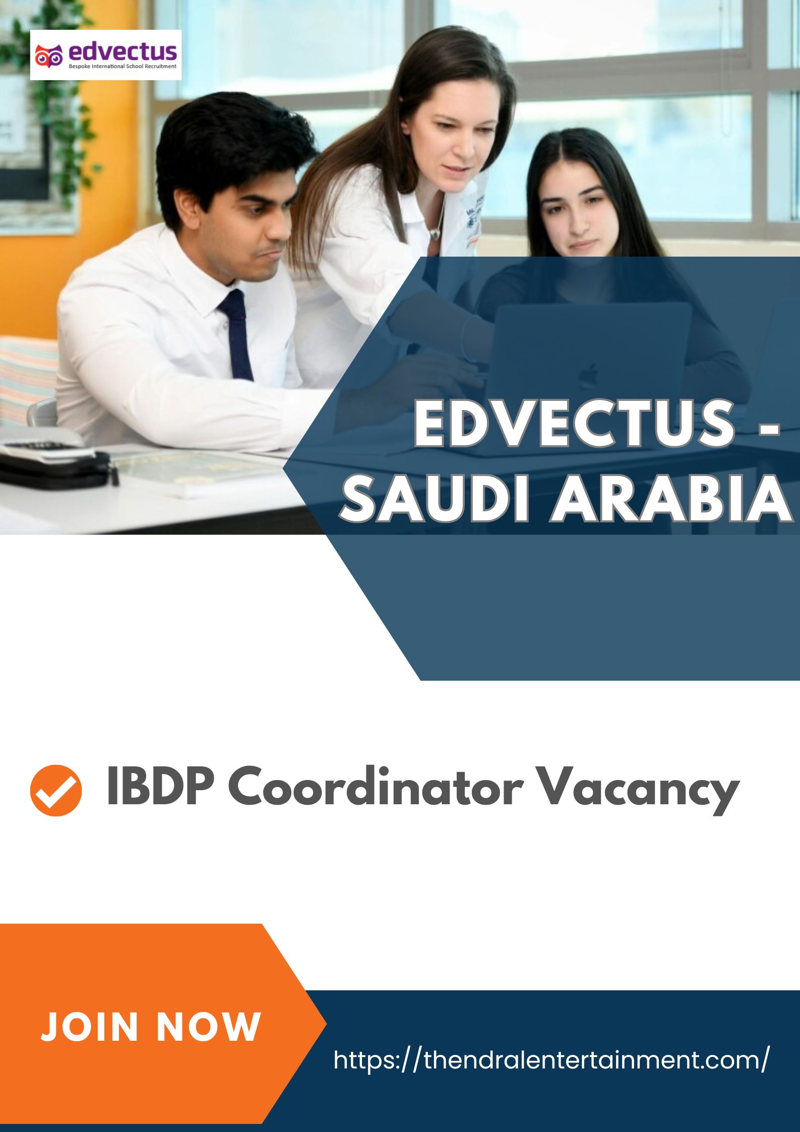 ✨ Edvectus – IBDP Coordinator Vacancy in Saudi Arabia – Apply Immediately 2025