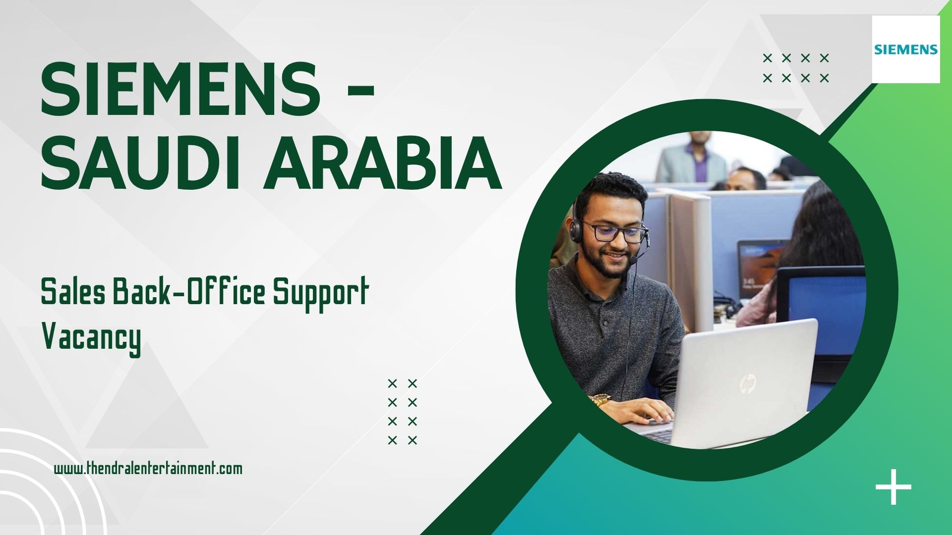 ๐ Siemens โ Sales Back-Office Support Vacancy in Saudi Arabia 2025