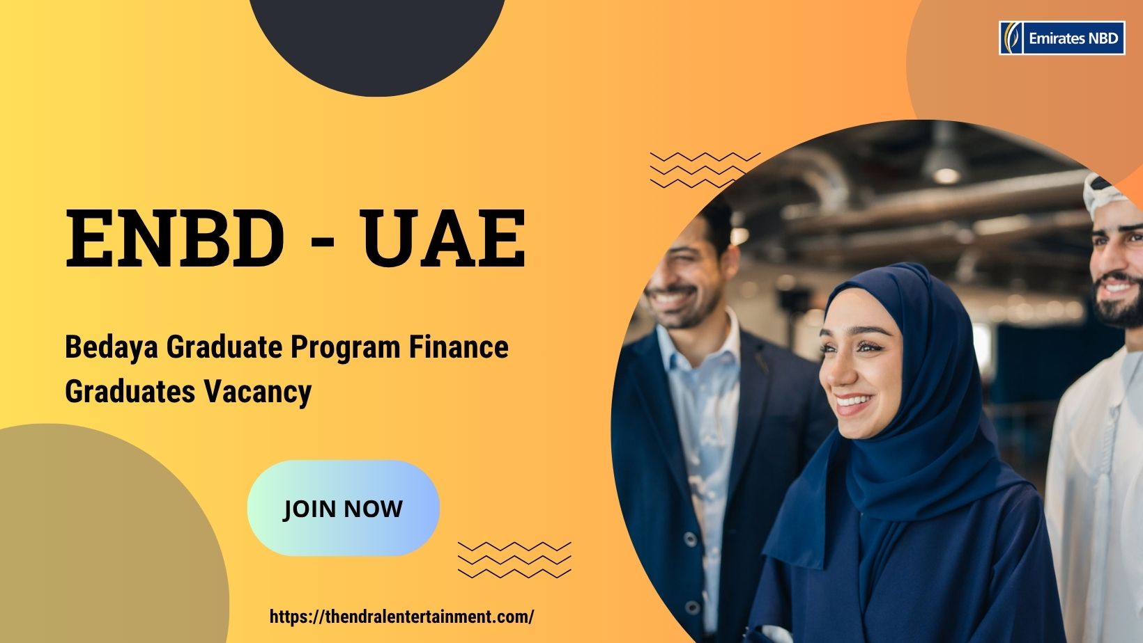 ✨ ENBD – Bedaya Graduate Program Finance Graduates Vacancy in United Arab Emirates 2025 – Apply Before October 9, 2025