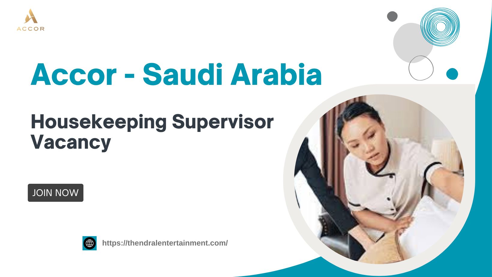 🌟 Accor – Housekeeping Supervisor Vacancy in Saudi Arabia 2025 – Apply Immediately