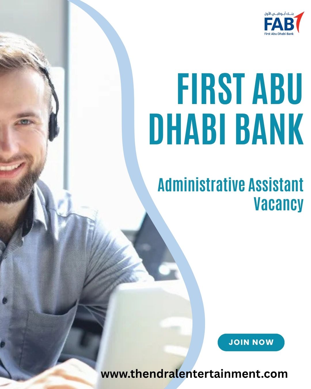 ๐ฆ First Abu Dhabi Bank โ Administrative Assistant Vacancy in Abu Dhabi โ Apply Immediately (2025)