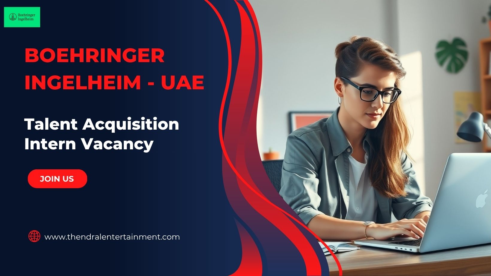 ✨ Boehringer Ingelheim – Talent Acquisition Intern Vacancy in United Arab Emirates 2025 – Apply Immediately