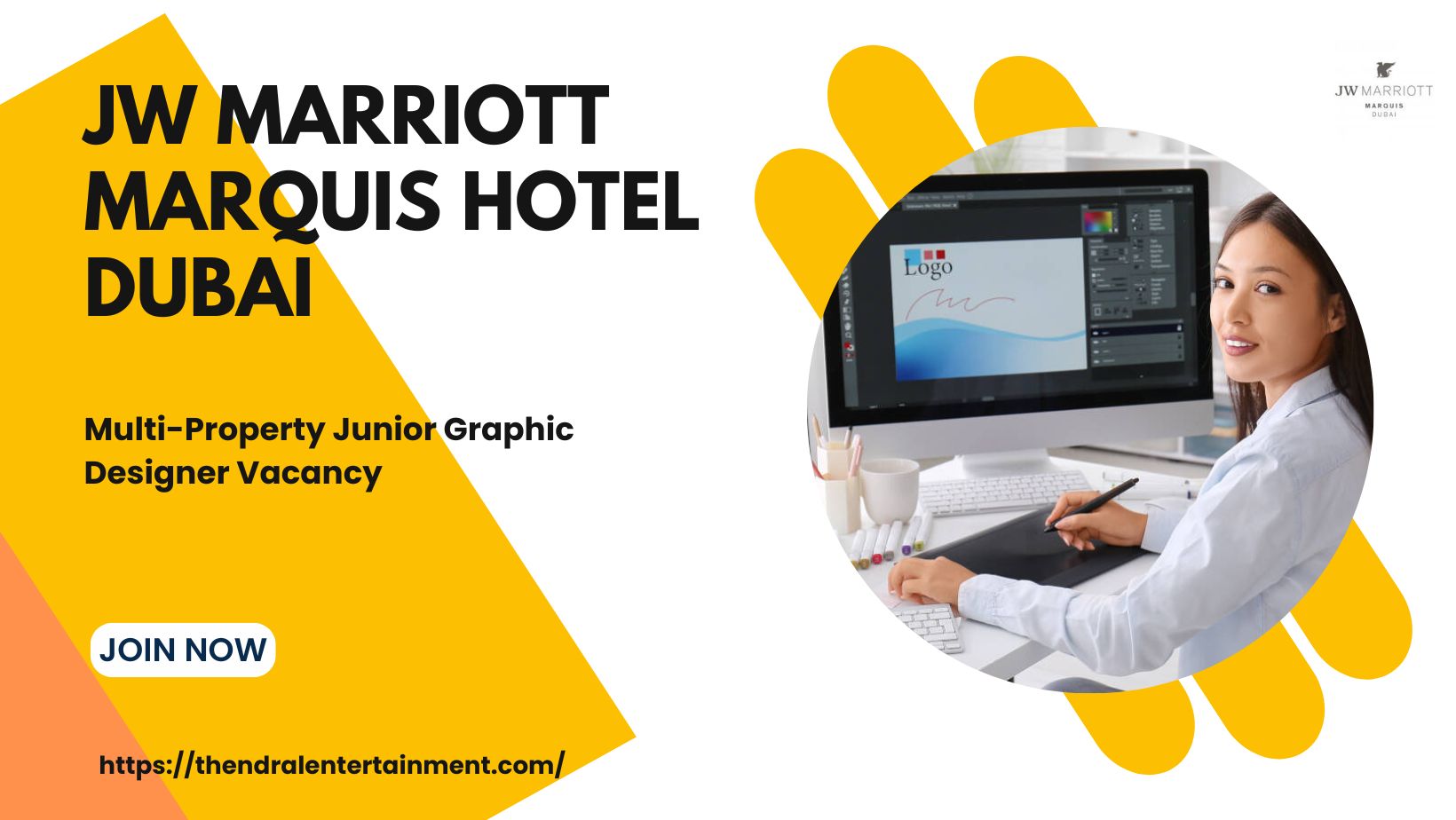 ✨ JW Marriott Marquis Hotel Dubai – Multi-Property Junior Graphic Designer Vacancy in Dubai 2025