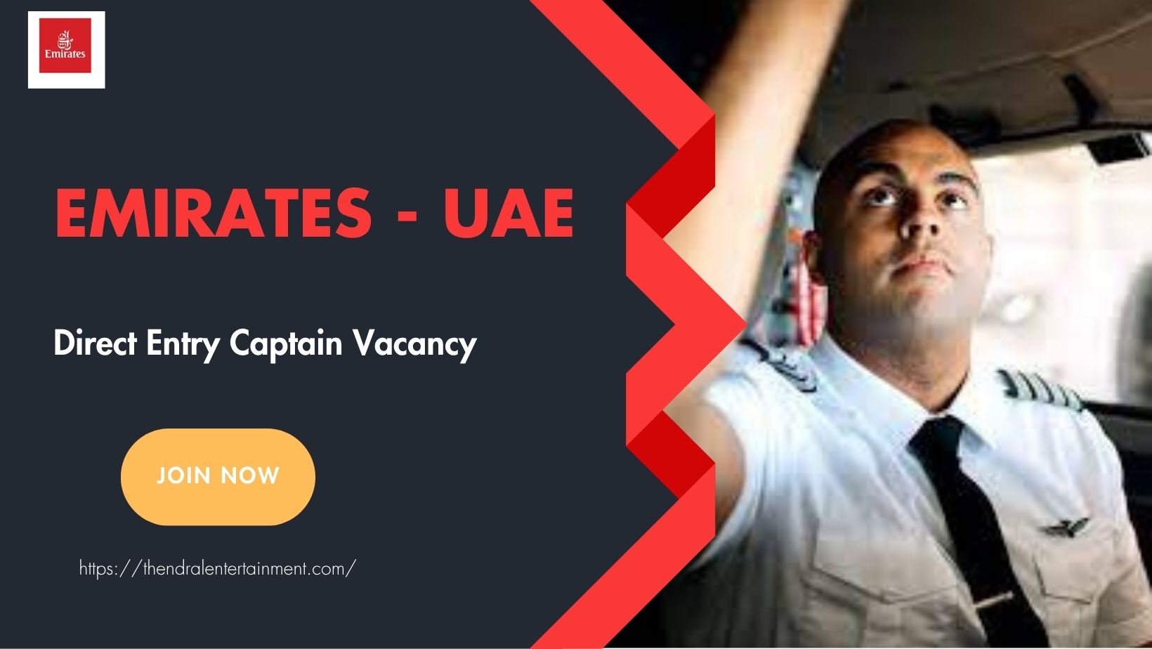 ✨ Emirates – Direct Entry Captain Vacancy in the United Arab Emirates 2025 – Apply Immediately