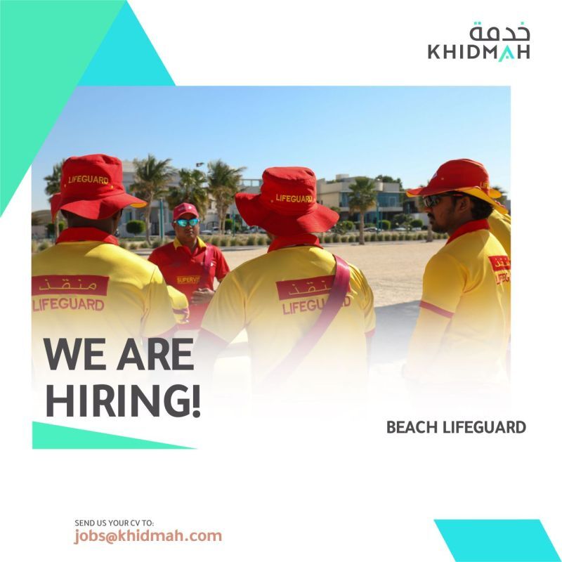 🌊 Khidmah Beach Lifeguard Vacancy in United Arab Emirates – Interview on 23 October 2025