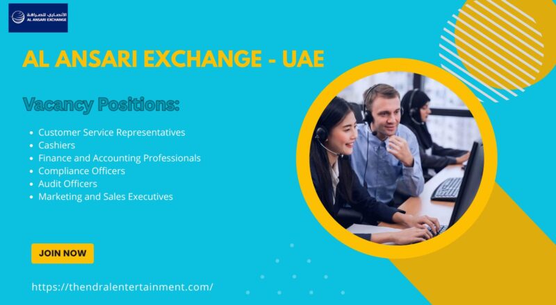 ✨ Al Ansari Exchange Career Opportunities in UAE – Apply Immediately (2025)