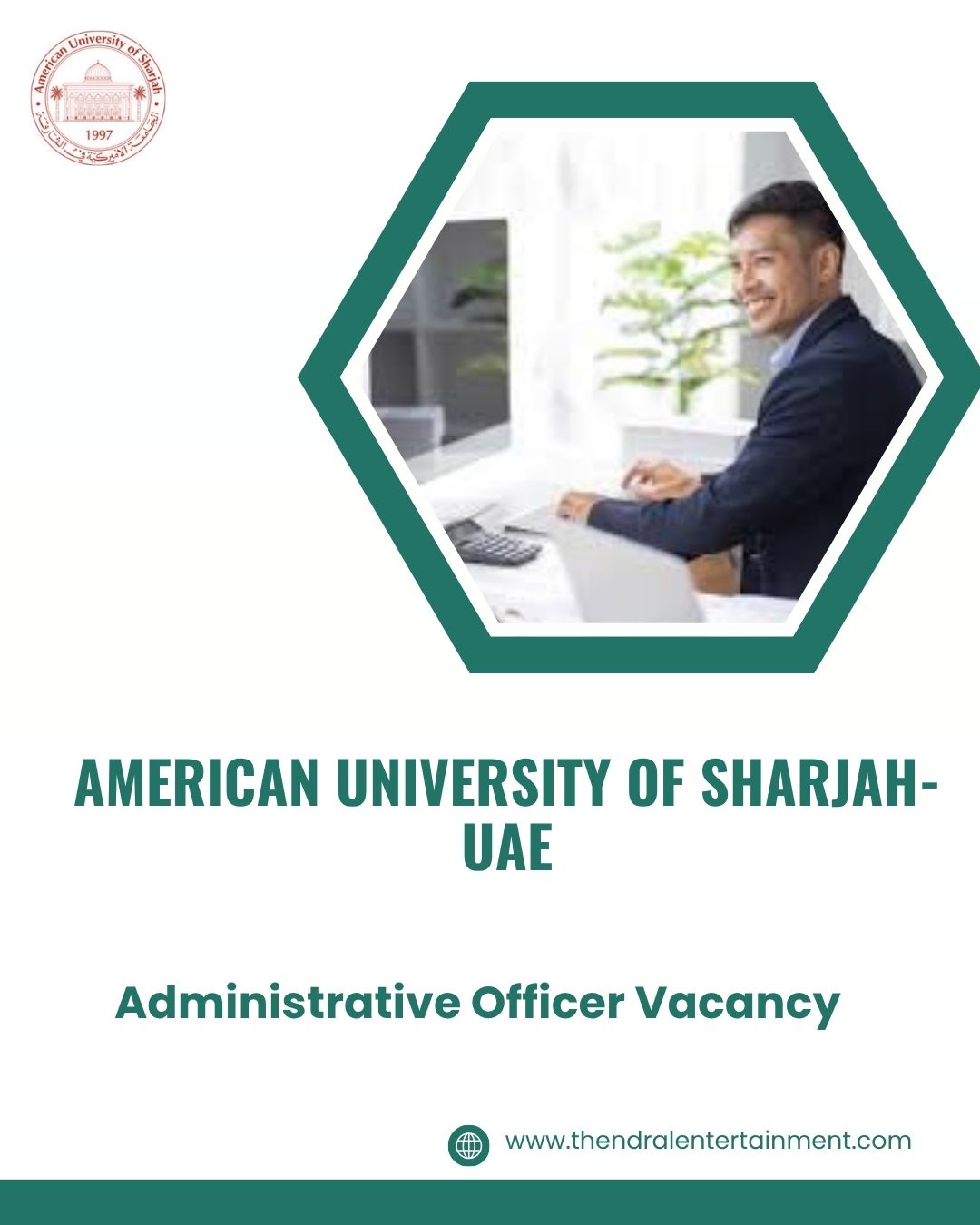 🌟 American University of Sharjah – Administrative Officer Vacancy in the United Arab Emirates 2025 – Apply Immediately
