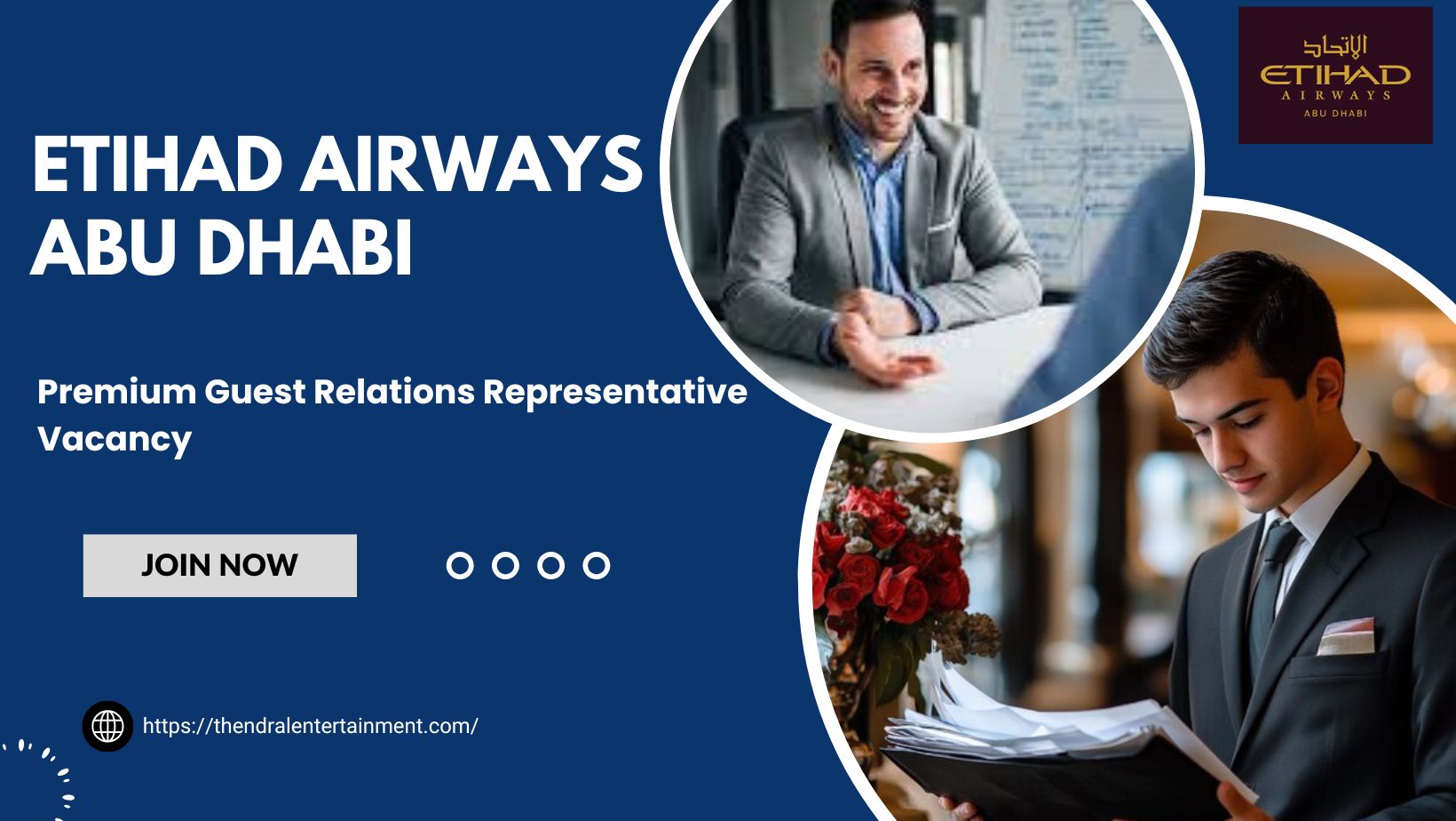 ✈️ Etihad Airways – Premium Guest Relations Representative Vacancy in Abu Dhabi – Apply Immediately 2025