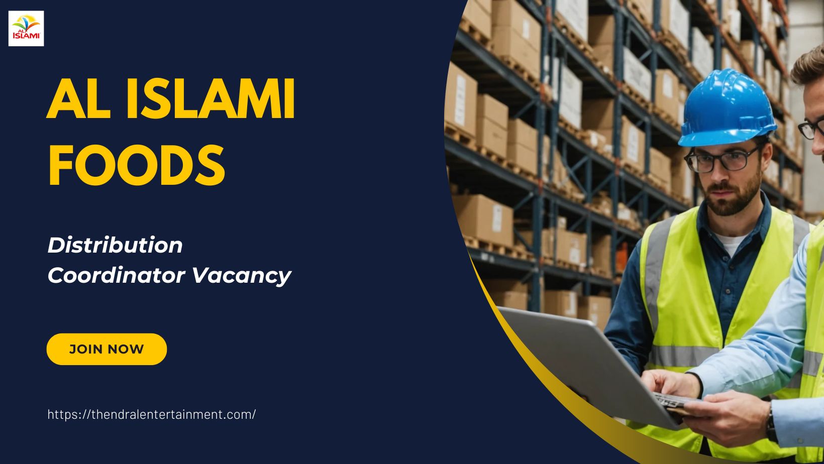 ✨ Al Islami Foods – Distribution Coordinator Vacancy in the United Arab Emirates 2025