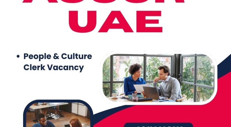 🌍 Accor – People & Culture Clerk Vacancy in United Arab Emirates 2025 – Apply Immediately