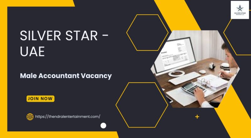 💼 Silver Star – Male Accountant Vacancy in United Arab Emirates 2025 – Apply Immediately