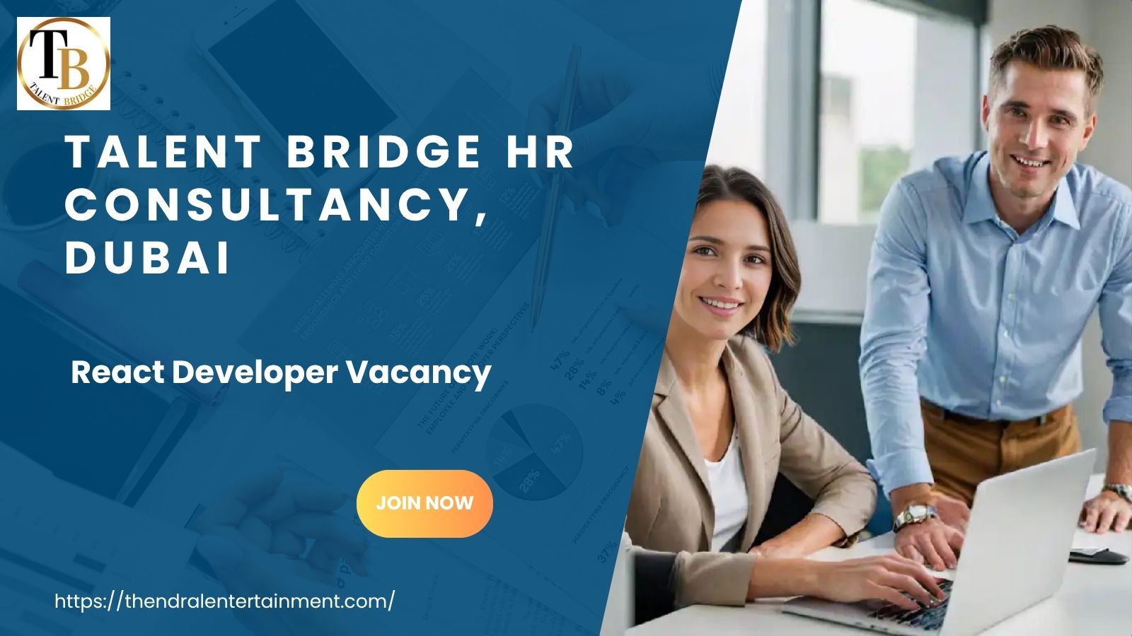 ✨ Talent Bridge HR Consultancy – React Developer Vacancy in Dubai – Apply Immediately 2025