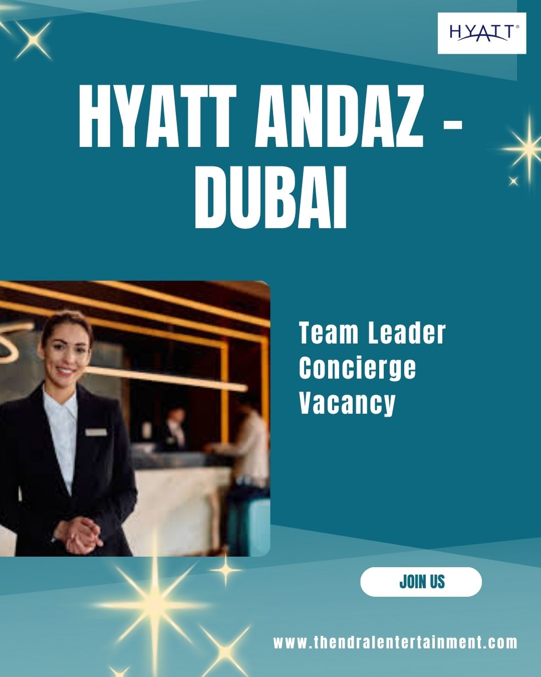 ✨ Exciting Hyatt Andaz – Team Leader Concierge Vacancy in Dubai 2025 – Apply Immediately