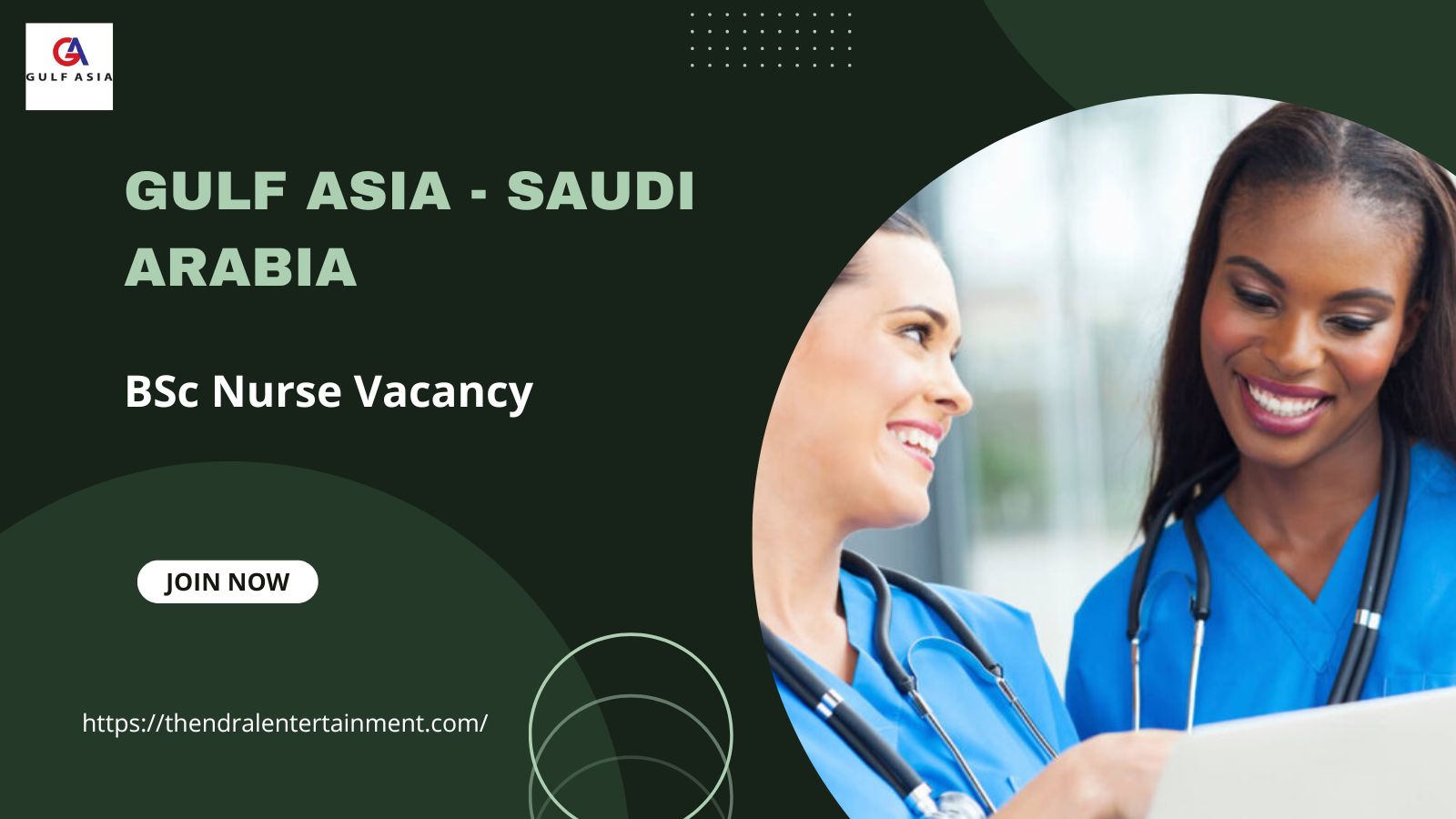 🌍 Gulf Asia – BSc Nurse Vacancy in Saudi Arabia 2025 – Apply Immediately