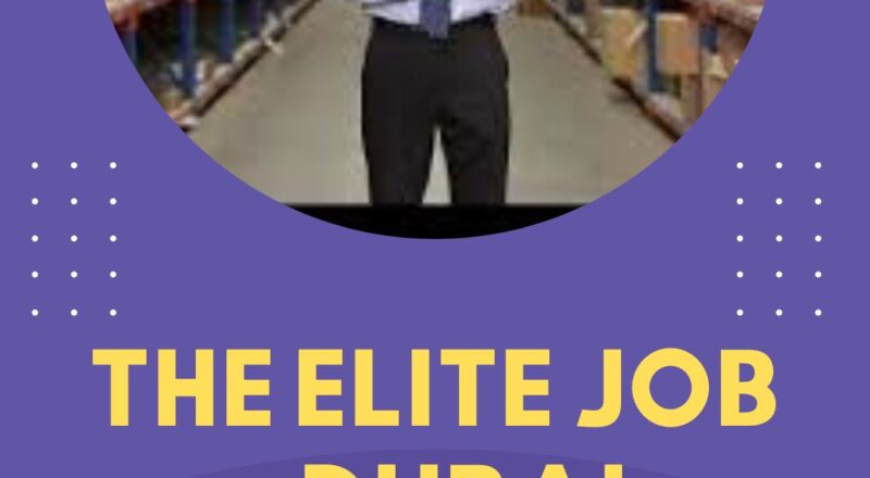 π The Elite Job β Store Keeper Vacancy in Dubai 2025 β Apply Immediately
