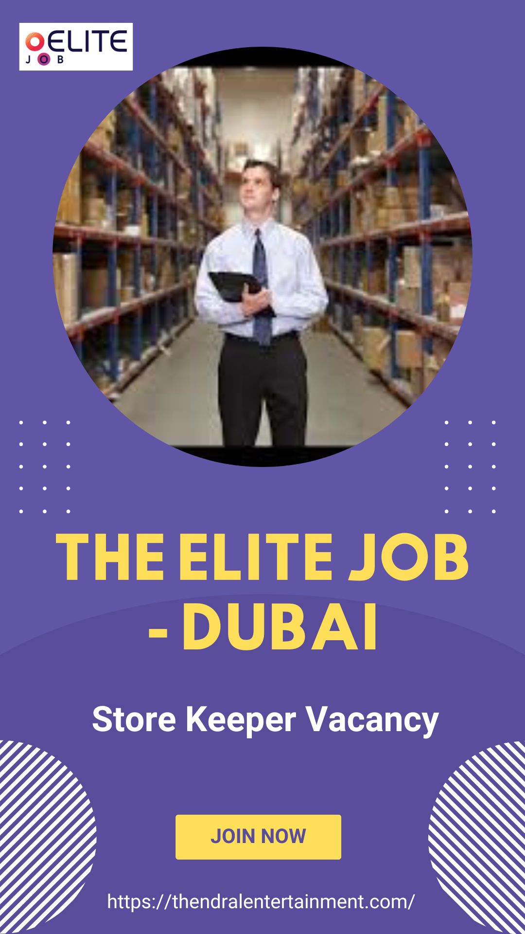 π The Elite Job β Store Keeper Vacancy in Dubai 2025 β Apply Immediately