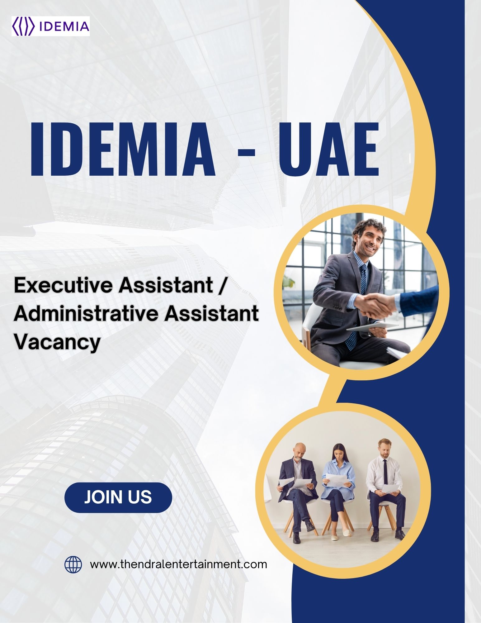 π Idemia β Executive Assistant / Administrative Assistant Vacancy in UAE 2025 β Apply Immediately