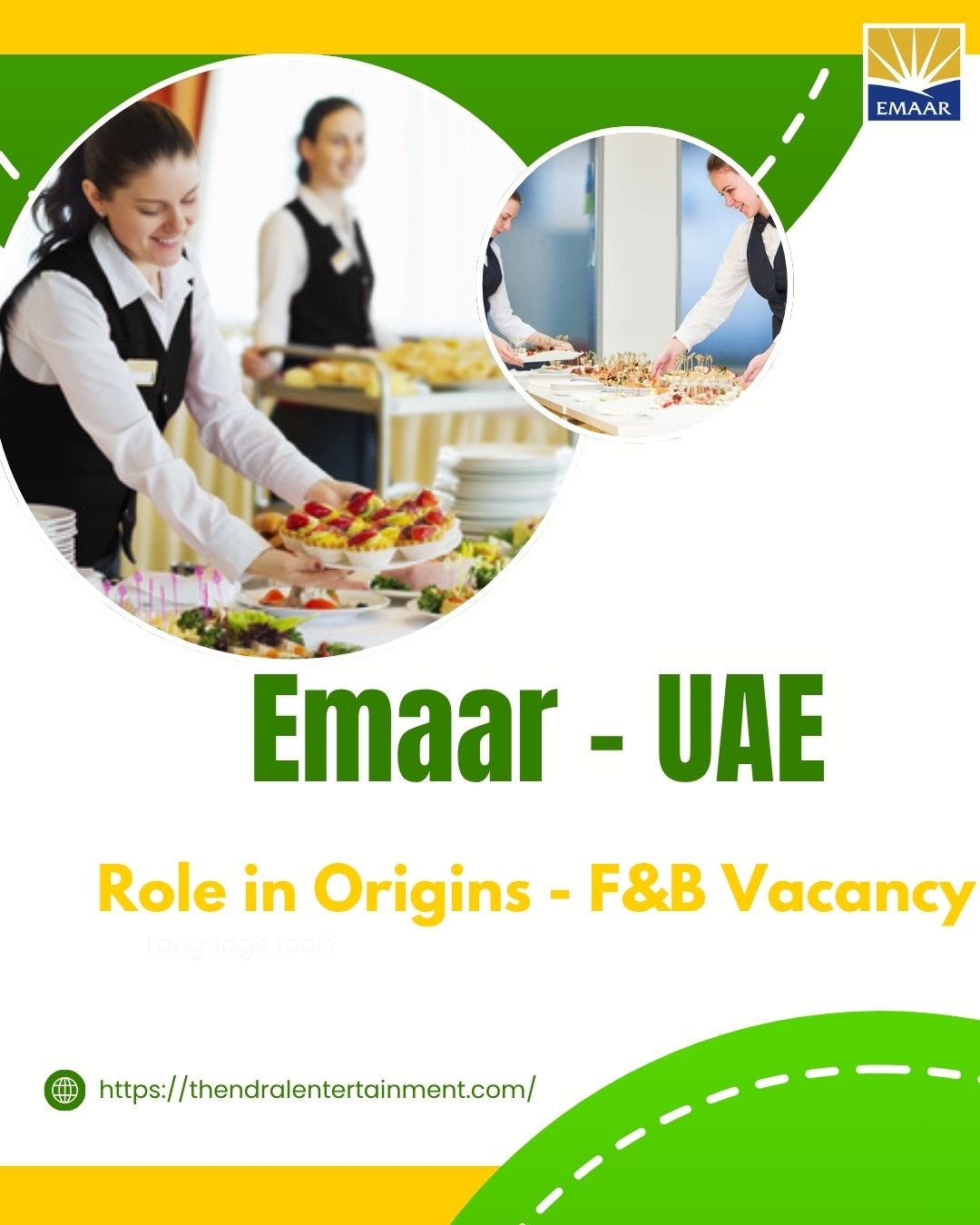 ✨ Emaar – Role in Origins - F&B Vacancy United Arab Emirates – Apply Before 05/11/2025
