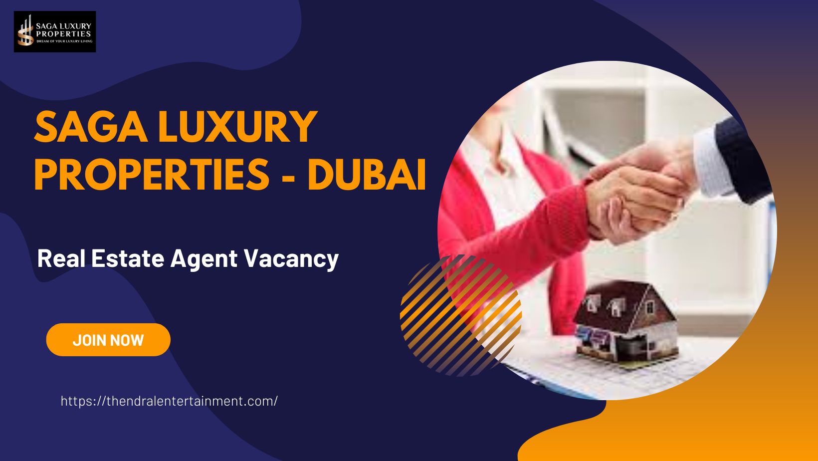 🏢 Saga Luxury Properties – Real Estate Agent Vacancy in Dubai 2025 – Apply Immediately