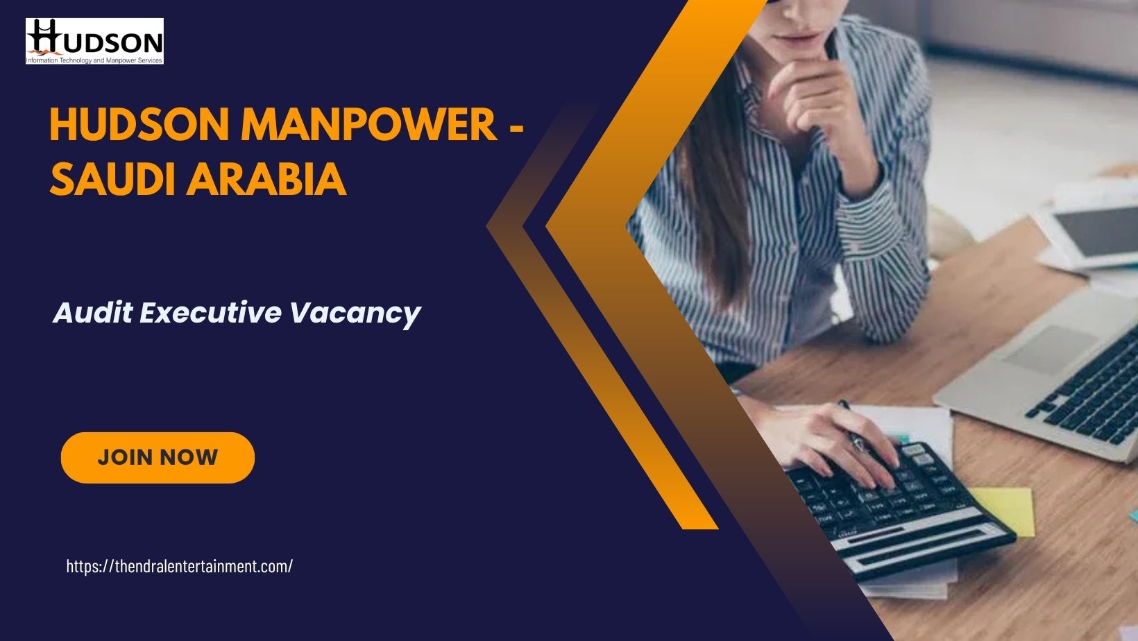 🌟 Hudson Manpower – Audit Executive Vacancy in Saudi Arabia 2025 – Apply Immediately