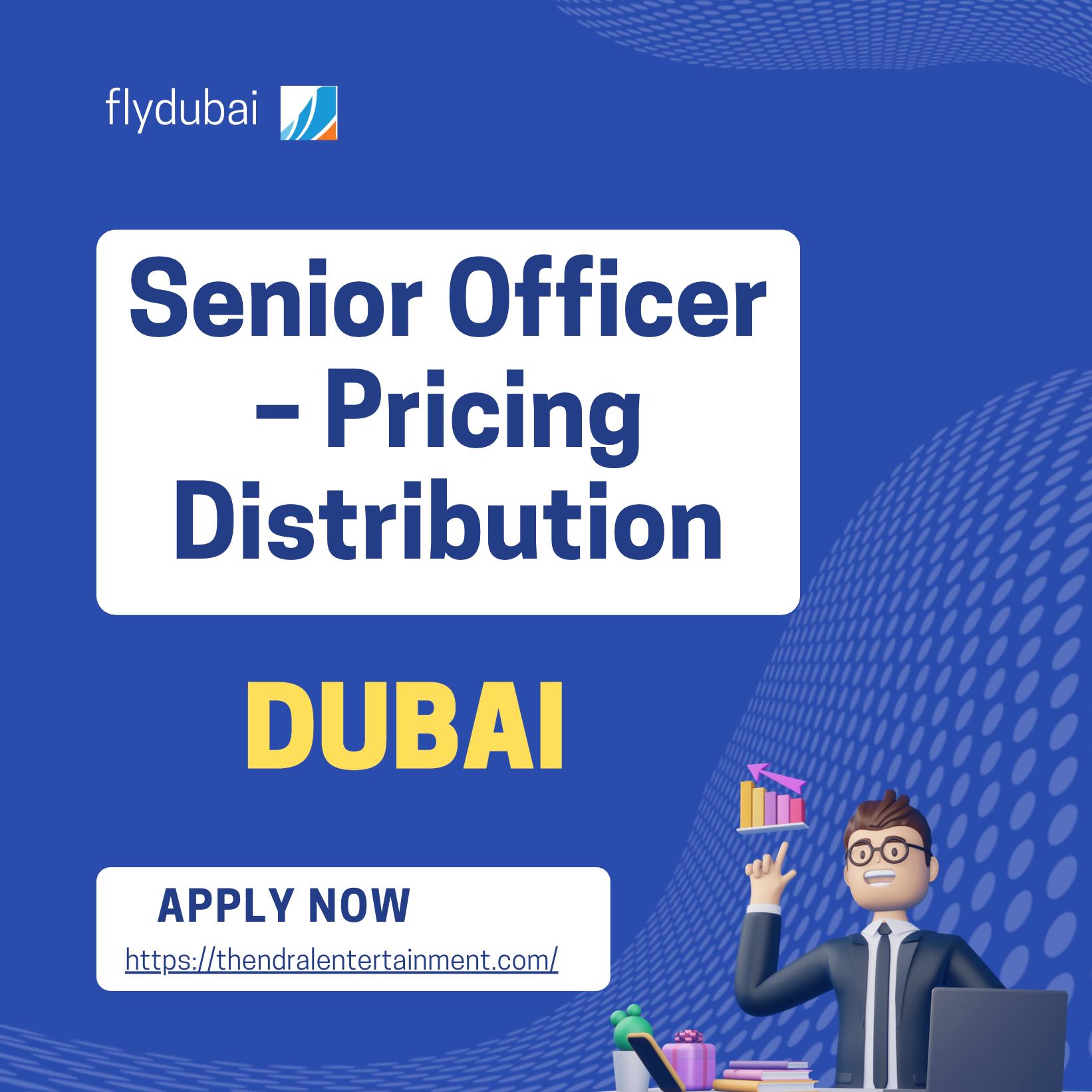Dubai Airline Jobs – Exciting Senior Officer Pricing Distribution at flydubai (Apply before 21 Oct 2025)