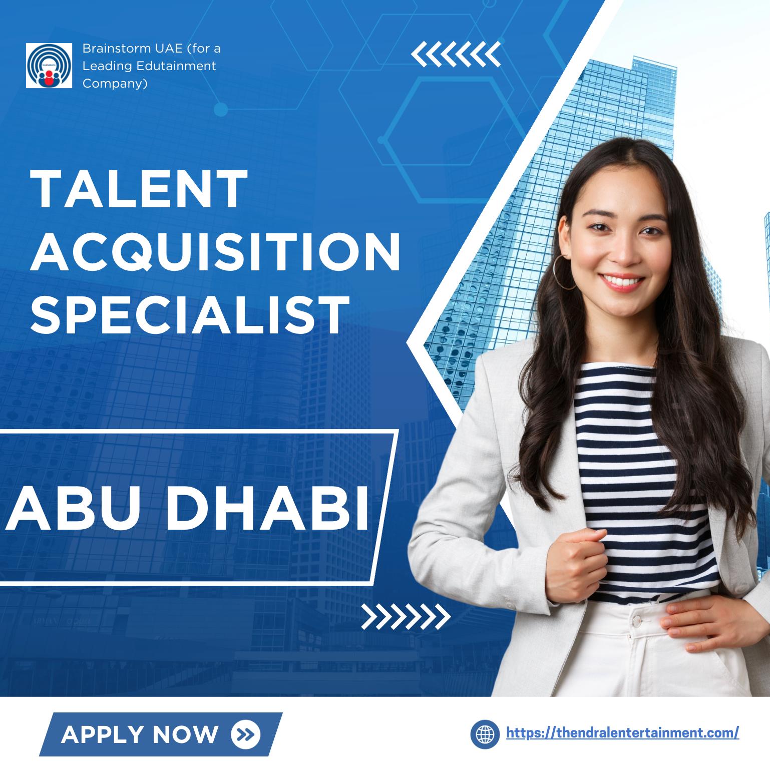 HR Jobs UAE 2025 – Exciting Talent Acquisition Career in Abu Dhabi’s Edutainment Industry