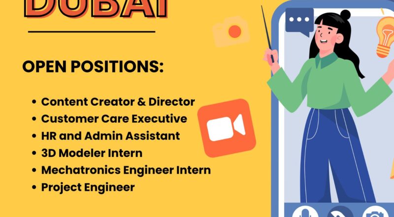 Content Creator Jobs Dubai 2025 – Join Ultratec 3D Printing Services and Lead the Future of Innovation