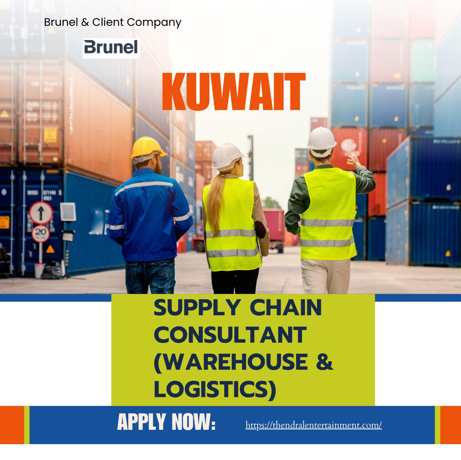 Supply Chain Consultant Jobs in Kuwait 2025 – Join Brunel for a Telecom ERP Transformation Now