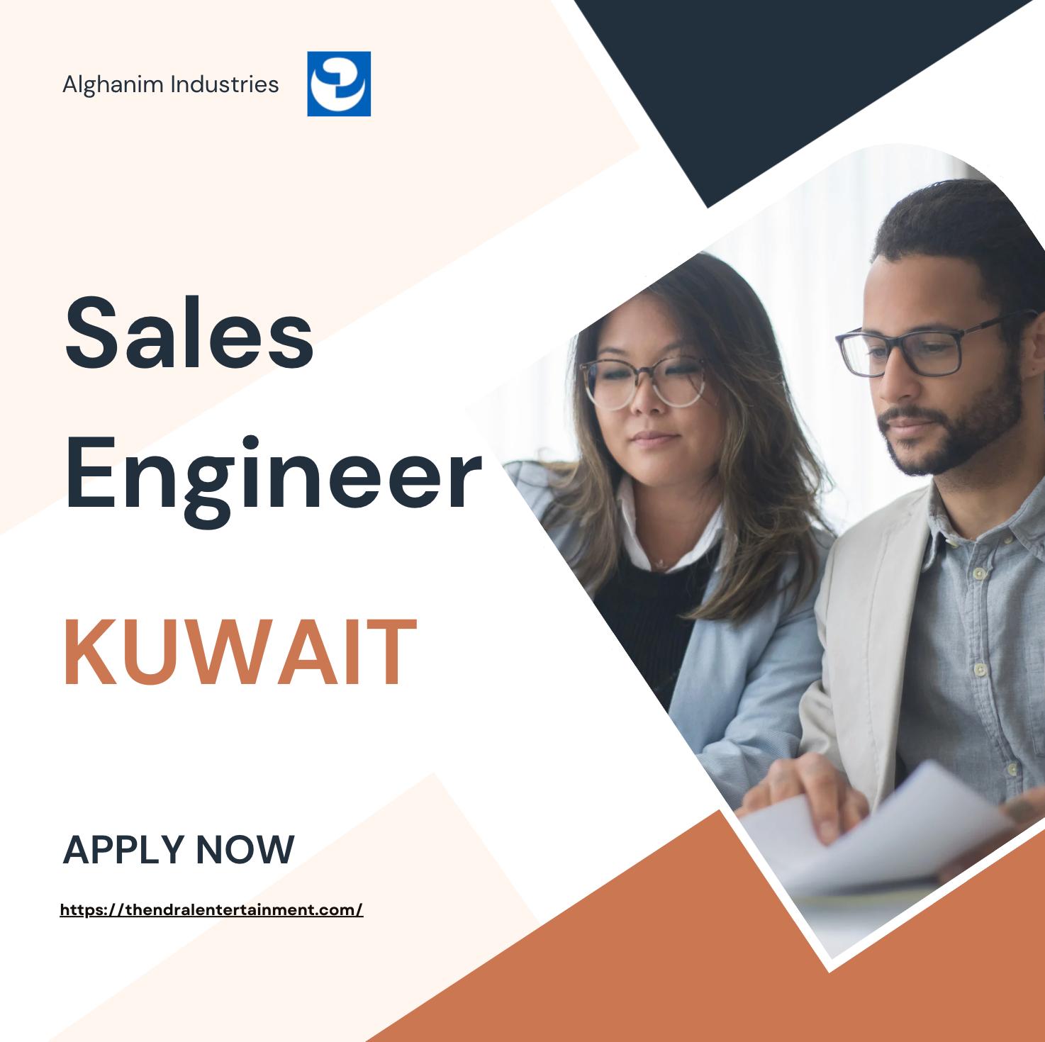 Engineering Jobs in Kuwait 2025 – Exciting Sales Engineer at Alghanim Industries