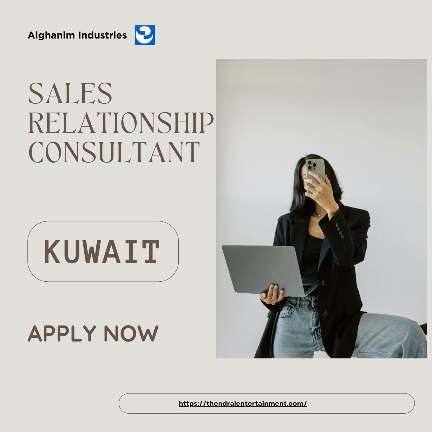 Sales Jobs in Kuwait 2025 – Exciting Sales Relationship Consultant Role at Alghanim Industries