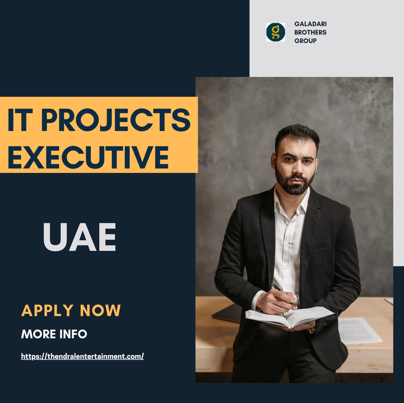 UAE IT Jobs 2025 – Galadari Brothers Hiring Exciting IT Projects Executive