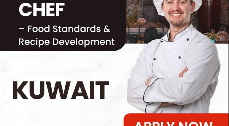 Alshaya Careers Kuwait 2025 – Exciting Executive Chef & Recipe Development Jobs