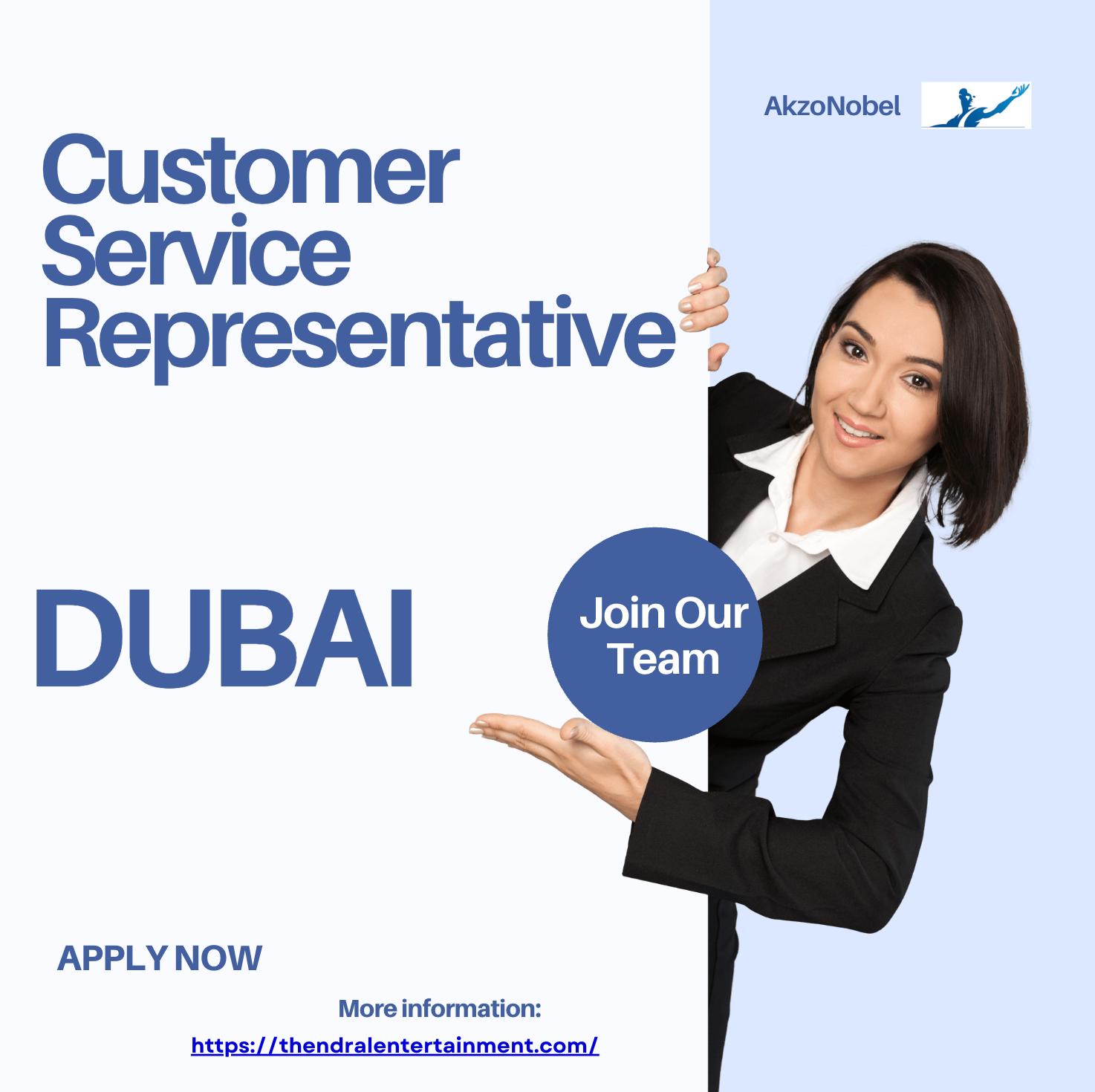 Customer Service Jobs in Dubai 2025 – Join AkzoNobel as a Customer Service Representative Now