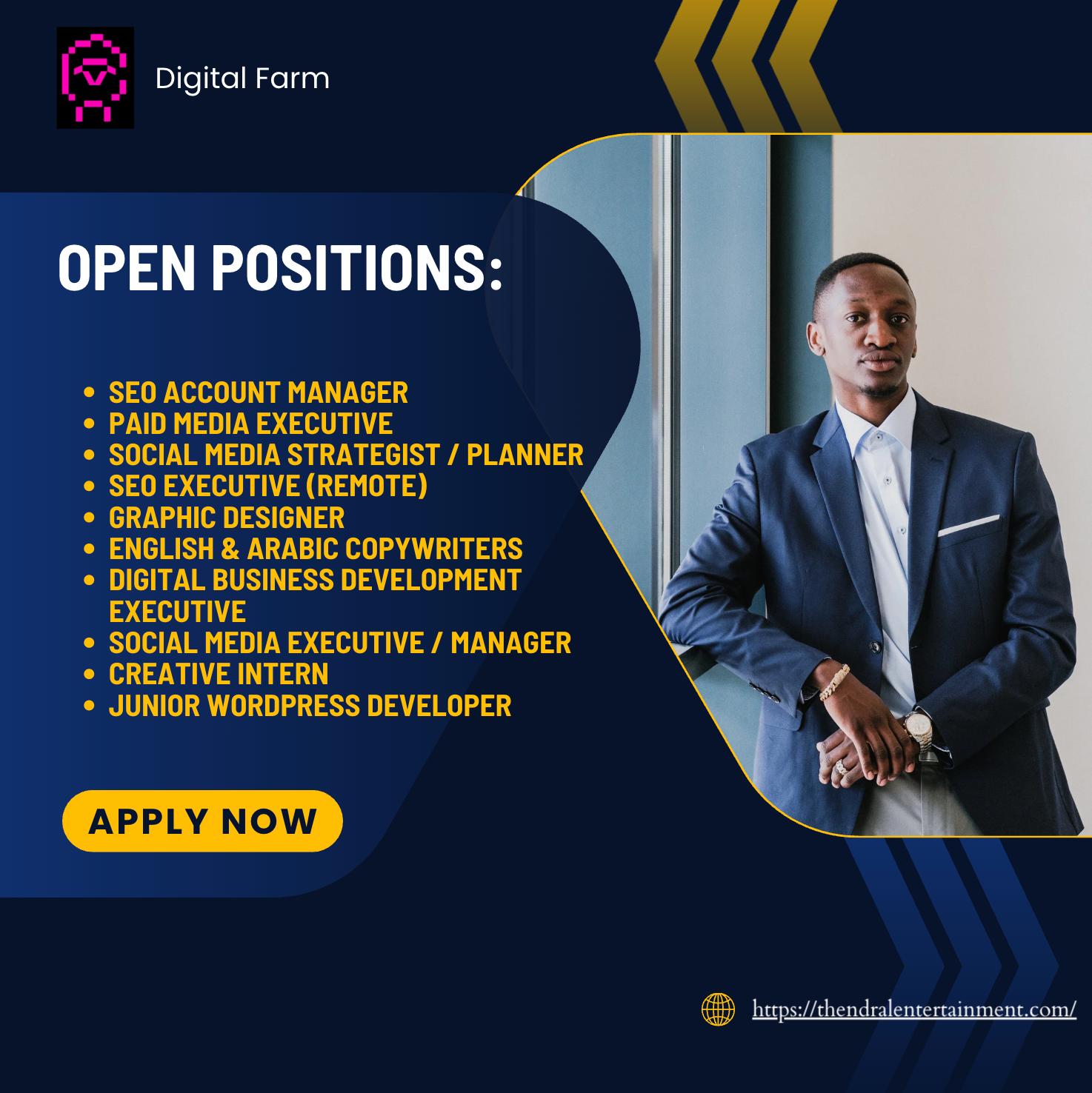 Digital Farm Careers UAE 2025 – Exciting Marketing & Creative Jobs Await!